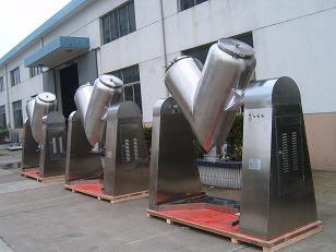 Mezclador farmac&eacute;utico de material seco y polvo y gr&aacute;nulo V Shell